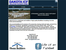 Tablet Screenshot of dakotaicf.com